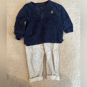 GAP Navy and Gray Kids Joggers